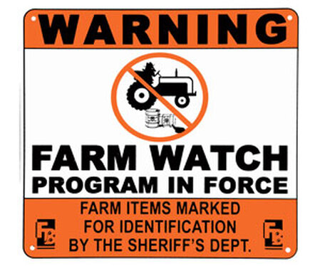 Farm Watch Program in Force